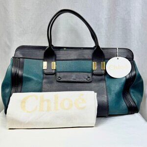 NWT Authentic Large Chloe Alice Bag in Ocean Mermaid with Signs of Handling